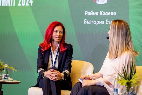 Bulgaria Air’s pilot Rayna Koseva participated in the Forbes ESG Summit 2024